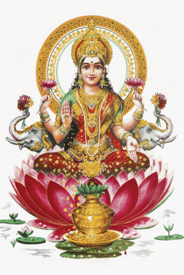 

ESP Creation Maa Laxmi 12x18 Inch Paper Poster Paper Print(18 inch X 12 inch, Rolled)