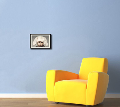 

Cute Bunny baby Fine Art Print(10 inch X 14 inch, Framed)