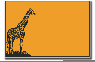 

Posterhouzz Giraffe Fine Art Print(12 inch X 18 inch, Rolled)