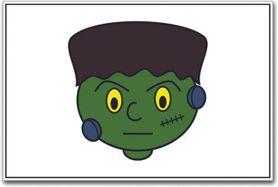 Frankenstein Paper Print(12 inch X 18 inch)