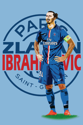 

Zlatan Ibrahimović Poster Paper Print(18 inch X 12 inch, Rolled)