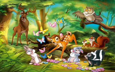 

Movie Bambi HD Wallpaper Background Paper Print(12 inch X 18 inch, Rolled)