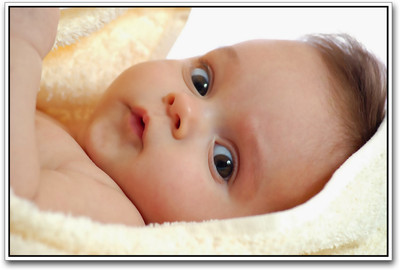 

Cute baby looking Paper Print(12 inch X 18 inch)