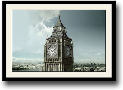 

The Big Ben in London Fine Art Print(10 inch X 14 inch, Framed)