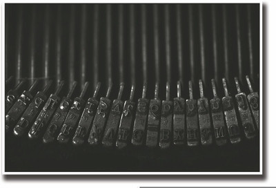

Posterhouzz Typewriter letters Fine Art Print(12 inch X 18 inch, Rolled)