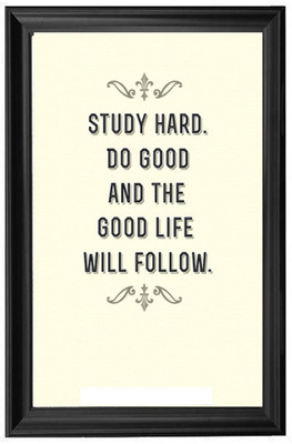 

Motivational Gyaan's of Babaji 010 Fine Art Print(18 inch X 12 inch, Framed)