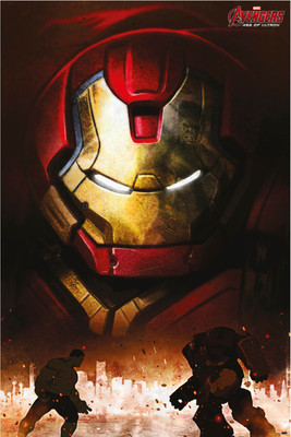 

Hulk Buster - Age Of Ultron (Officially Licensed) Paper Print(18 inch X 12 inch, Rolled)