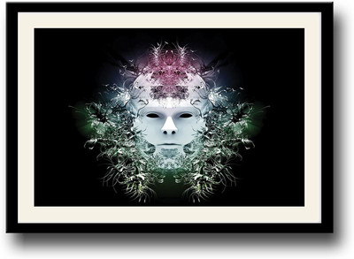 

Mask artistic Fine Art Print(10 inch X 14 inch, Framed)