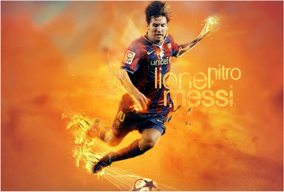

Lionel Messi Wallpaper Paper Print(13 inch X 19 inch, Rolled)