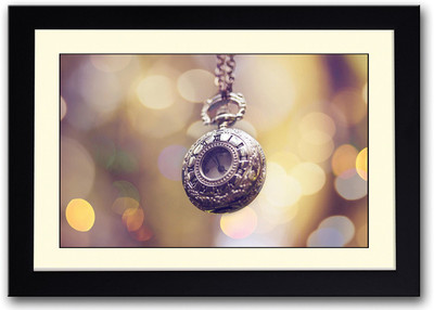

Vintage Watch Hanging Fine Art Print(14 inch X 20 inch, Framed)