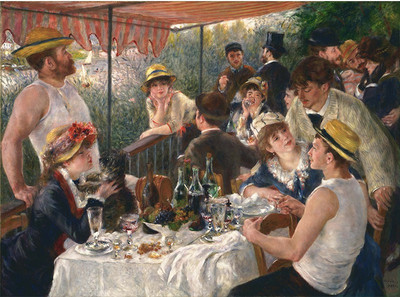 

Old Masters Collection - Luncheon of the Boating Party By Pierre-Auguste Renoir - Ready To Frame Rolled Digital Art Print On Photographic Paper(24 inch X 18 inch, Rolled)