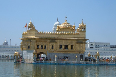

Posterhouzz Golden Temple Poster Fine Art Print(12 inch X 18 inch, Rolled)