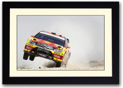 

Racing Car Fine Art Print(14 inch X 20 inch, Framed)
