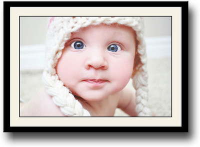

Baby with beautiful eyes Fine Art Print(10 inch X 14 inch, Framed)