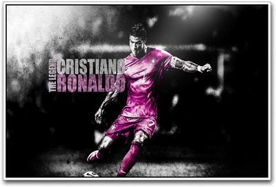 

Cristiano Ronaldo the legend Paper Print(12 inch X 18 inch)