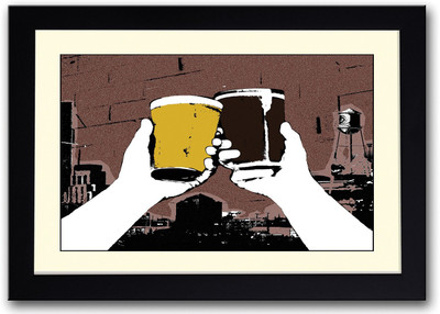 

Cheers Fine Art Print(14 inch X 20 inch, Framed)