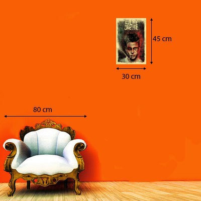 67% OFF on Urbanhomz Fight Club Poster Paper Print(18 inch X 12 inch)