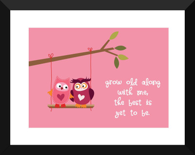 

Tallenge - Valentine's Day Gift - Love Quotes for your Valentine - Premium Quality A3 Size Framed Poster Paper Print(17 inch X 12 inch, Framed)