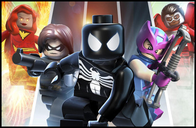 Lego Marvel Super Heroes Poster Paper Print(12 inch X 18 inch, Rolled) available at flipkart for Rs.239