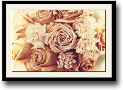 

Brown roses vintage Fine Art Print(10 inch X 14 inch, Framed)