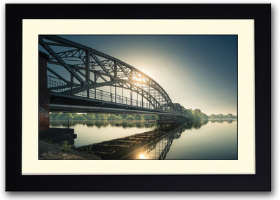 

Amazing Bridge Photography Fine Art Print(14 inch X 20 inch, Framed)