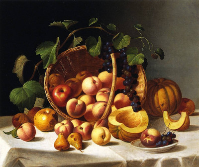 

Art For Kitchen - Basket Of Fruit - Medium Size Rolled Digital Art Print On Photographic Paper(24 inch X 18 inch, Rolled)