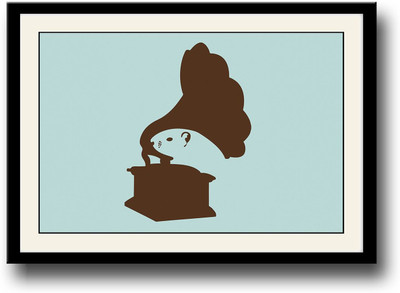 

Gramophone Fine Art Print(10 inch X 14 inch, Framed)