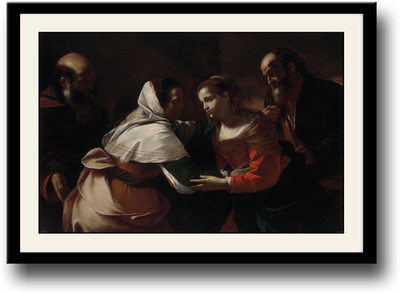 

Vintage painting Fine Art Print(10 inch X 14 inch, Framed)