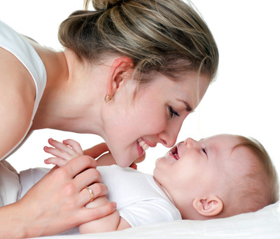 

Child's Love - Mummy Loving Child Paper Print(12 inch X 18 inch, Streched)