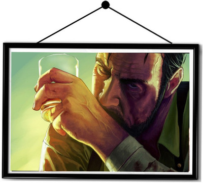 

Epic Ink Framed Posters Paper Print(18.5 inch X 13.5 inch, Framed)