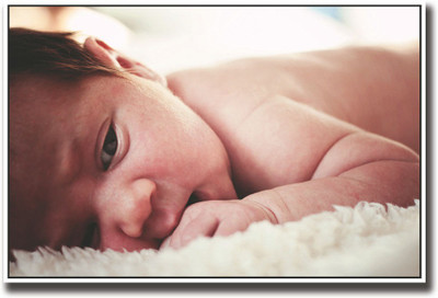 

Cute baby sucking thumb Fine Art Print(12 inch X 18 inch, Rolled)