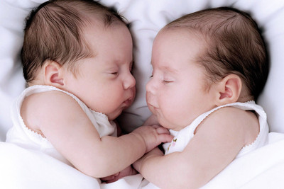 

Child'S Love - Two Sleeping Babies Paper Print(12 inch X 18 inch, Streched)