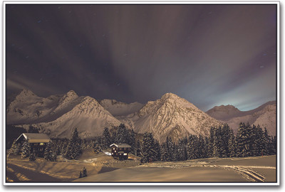 

Mountains Covered with Snow Paper Print(12 inch X 18 inch)