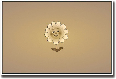 

Sunflower Smiley Fine Art Print(12 inch X 18 inch, Rolled)