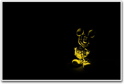 

Mickey Mouse stunning Paper Print(12 inch X 18 inch)