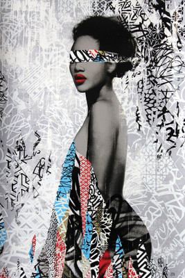 

TMS Mode Beauty Art Poster Fine Art Print(36 inch X 24 inch, Rolled)