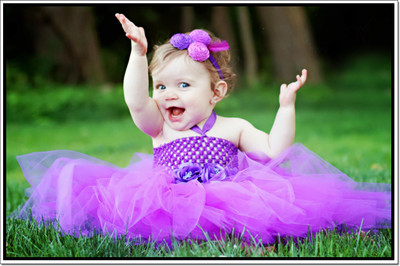 48 OFF on Cute Girl with Pink Dress Poster Paper Print 12 inch X