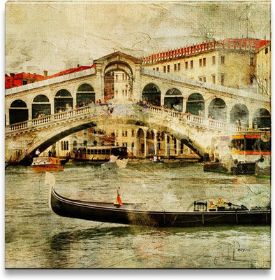 38% OFF on Rialto Bridge Painting Canvas Art(12 inch X 12 inch, Framed) 38% OFF on Rialto Bridge Painting Canvas Art(12 inch X 12 inch, Framed)
