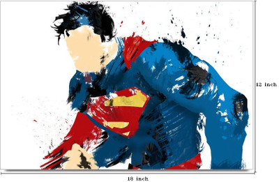 58% OFF on Superman Paint Splash Artistic Poster Paper Print(12 inch X 18 inch) 58% OFF on Superman Paint Splash Artistic Poster Paper Print(12 inch X 18 inch)