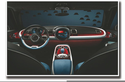 

Posterhouzz Amazing car interiors Fine Art Print(12 inch X 18 inch, Rolled)