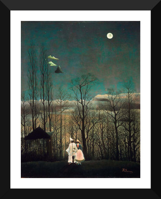 

Tallenge Modern Masters Collection - Carnival Evening by Henri Rousseau - Premium Quality A3 Size Framed Poster Paper Print(17 inch X 12 inch, Framed)