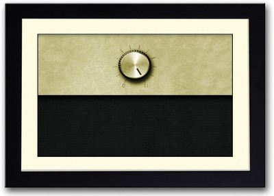 

Music Guitar Amplifier Design Fine Art Print(14 inch X 20 inch, Framed)