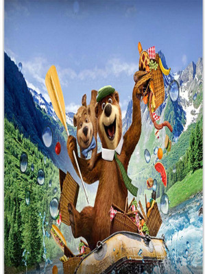 

Posterhouzz Yogi Bear Paper Print(18 inch X 12 inch, Rolled)