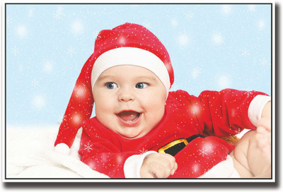

Baby Santa Fine Art Print(12 inch X 18 inch, Rolled)