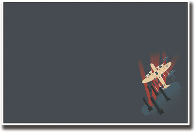 

Plane dropping missiles artistic Fine Art Print(12 inch X 18 inch, Rolled)