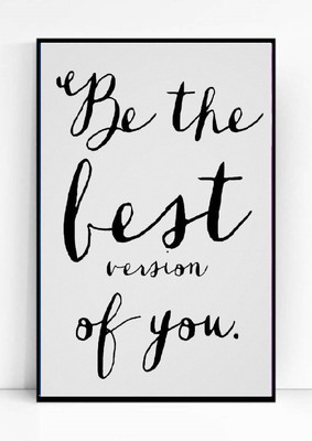 

Motivational Quotes 019 Paper Print(18 inch X 12 inch, Framed)