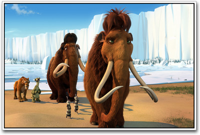 

Ice Age Characters Paper Print(12 inch X 18 inch)