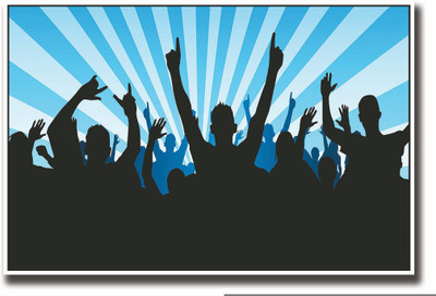

Posterhouzz Enjoying the music Fine Art Print(12 inch X 18 inch, Rolled)