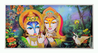 

Bm Traders Textured Modern Art Work Radha Krishna Unframed Poster (20 X 40 Inches) Paper Print(20 inch X 40 inch, Rolled)
