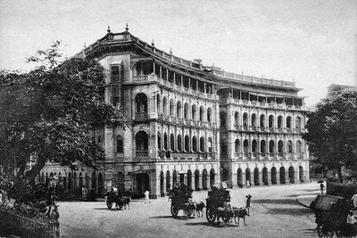 Elphinstone Circle South, Bombay Canvas Art(10 inch X 15 inch, Rolled)